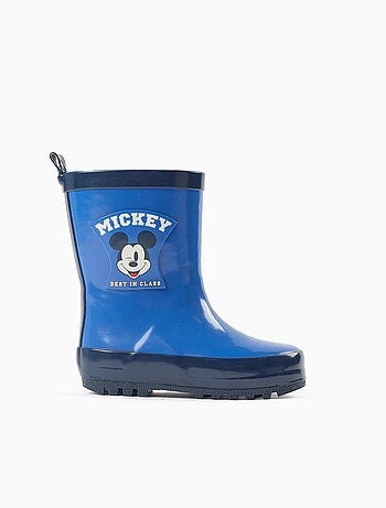 Rubberen regenlaarzen met mickey-prints