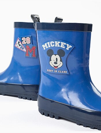 Rubberen regenlaarzen met mickey-prints