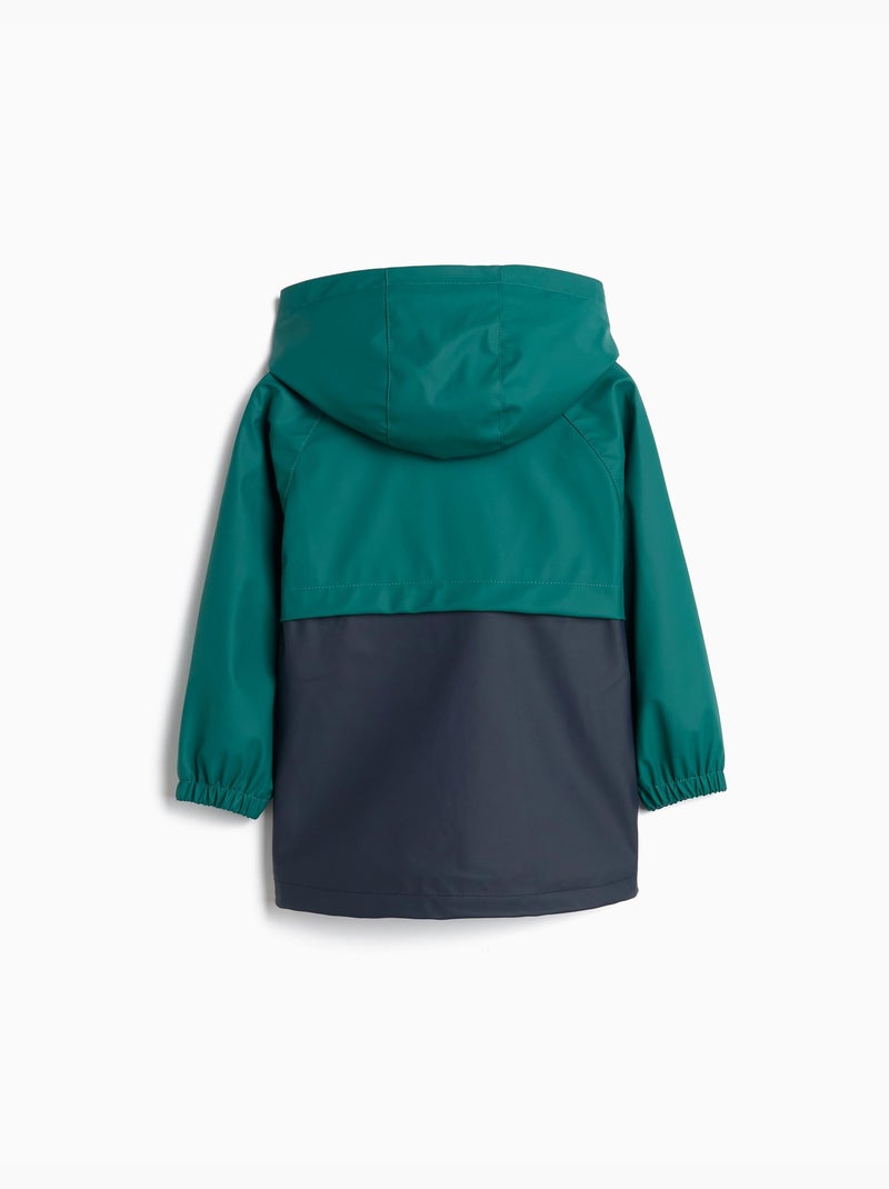 Rubberparka, MO Fashion Blauw - Kiabi