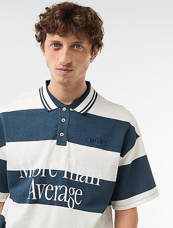 Rugby polo met korte mouwen