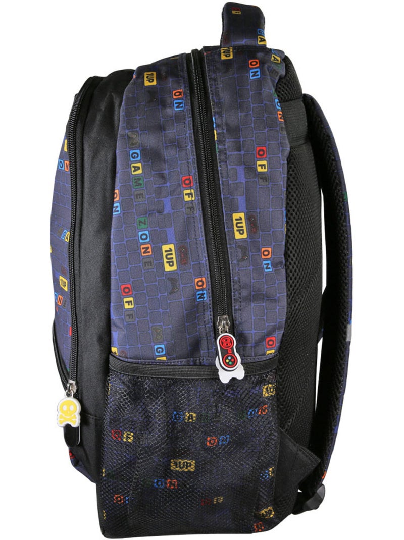 Rugzak – 2 vakken – 43 cm – kip Multicolor - Kiabi