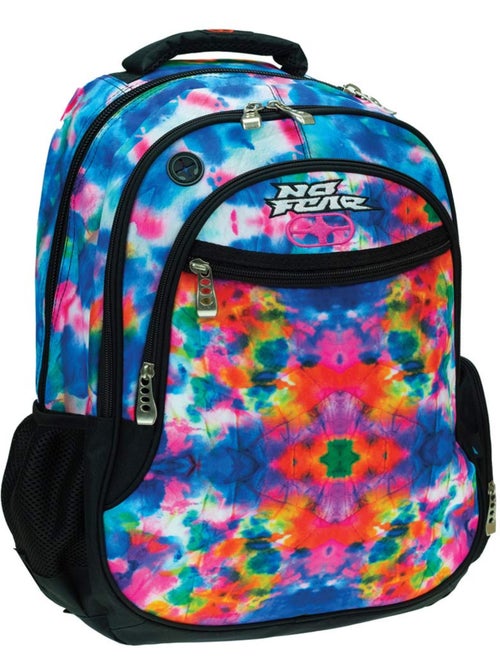 Rugzak 2 vakken No Fear Tie-Dye 45 cm - Kiabi