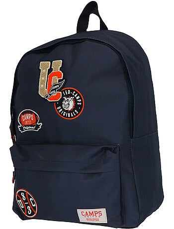Rugzak 42 cm Camps Girl Multi Patch 1 vak met ritssluiting CAMPS