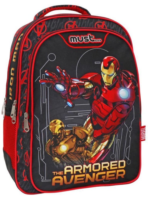 Rugzak Avengers Iron Man bedrukt polyester armuré - Kiabi
