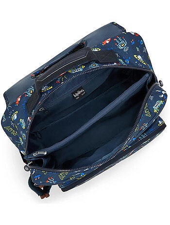 Rugzak basisschool bedrukt eenhoorn polyester Kipling