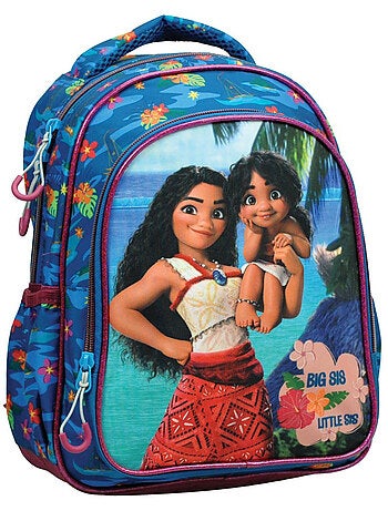 Rugzak bedrukt Vaiana motief tropisch synthetisch Gim/Disney