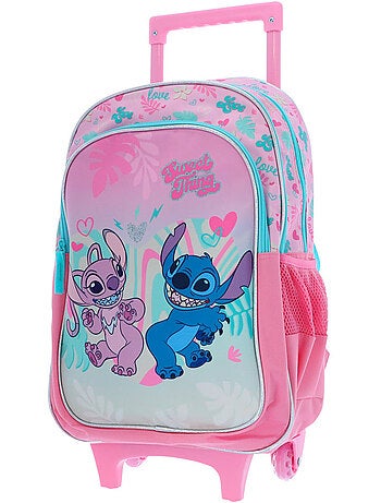 Rugzak cabine met wieltjes Lilo & Stitch 48 cm 2 vakken