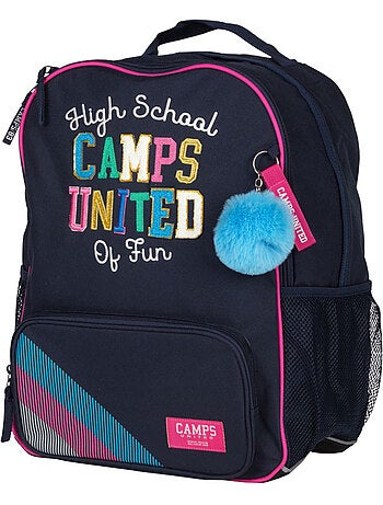 Rugzak CAMPS Meisje 42 cm – High School – 2 vakken met ritssluiting