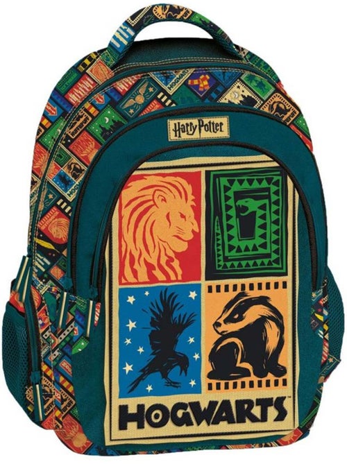 Rugzak Harry Potter 'Hogwarts' met 2 vakken met ritssluiting 42 cm Harry Potter - Kiabi