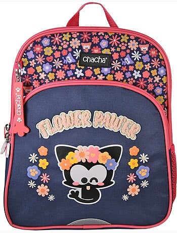 Rugzak 'Hond en Kat' – Baby Chacha voor de kleuterschool - 1 vak – 30 cm