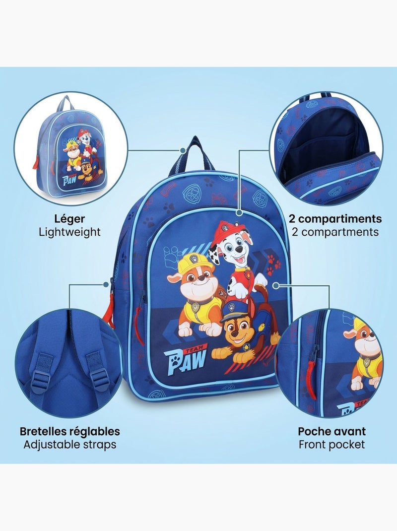 Rugzak jongen Paw Patrol Go Pups Go 520-4540 Blauw Multikleur - Kiabi