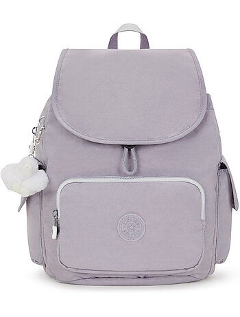 Rugzak City Pack S waterdicht 13 L Kipling met apen-sleutelhanger