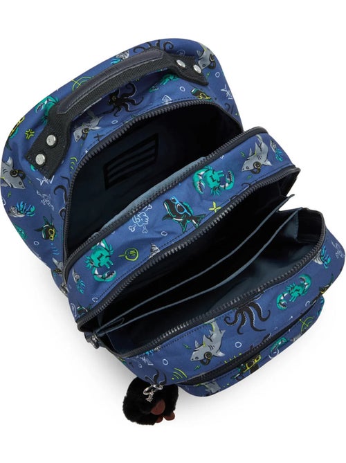 Rugzak Kipling Class Room 43 cm Undersea Party met vak 15 - Kiabi Rugzak Kipling Class Room 43 cm Undersea Party met vak 15 - Kiabi