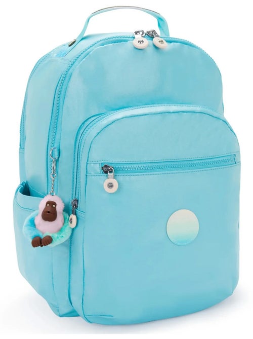 Rugzak Kipling Seoul College Extra Blue 44 cm - Vak voor computer - Kiabi Rugzak Kipling Seoul College Extra Blue 44 cm - Vak voor computer - Kiabi