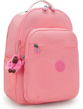 Rugzak Kipling Seoul College Extra Coral 44 cm - Vak voor computer