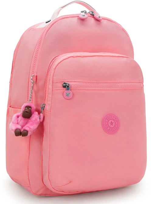 Rugzak Kipling Seoul College Extra Coral 44 cm - Vak voor computer - Kiabi Rugzak Kipling Seoul College Extra Coral 44 cm - Vak voor computer - Kiabi