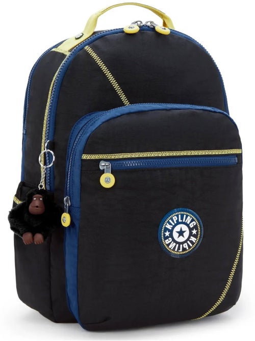 Rugzak Kipling Seoul Lap Lets Scuba 44 cm met vak voor computer - Kiabi Rugzak Kipling Seoul Lap Lets Scuba 44 cm met vak voor computer - Kiabi