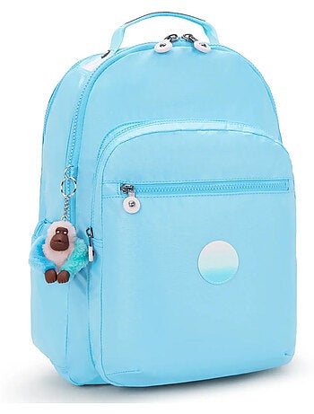 Rugzak Kipling Seoul Lap Sea Blue 44 cm - met vak voor computer