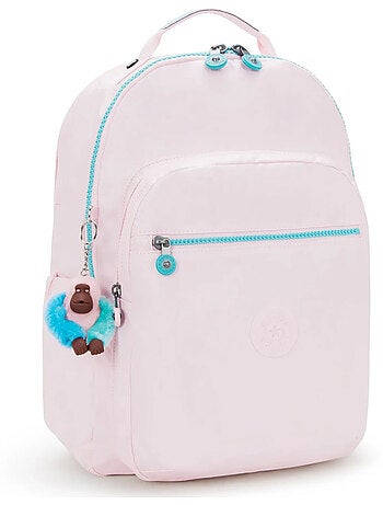 Rugzak Kipling Seoul Lap Sea Pink 44 cm - met vak voor computer