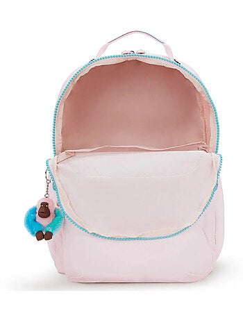 Rugzak Kipling Seoul Lap Sea Pink 44 cm - met vak voor computer