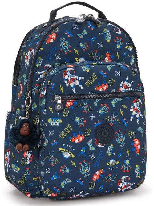Rugzak Kipling Seoul Lap Space Game met vak voor computer 44 cm - Kiabi Rugzak Kipling Seoul Lap Space Game met vak voor computer 44 cm - Kiabi