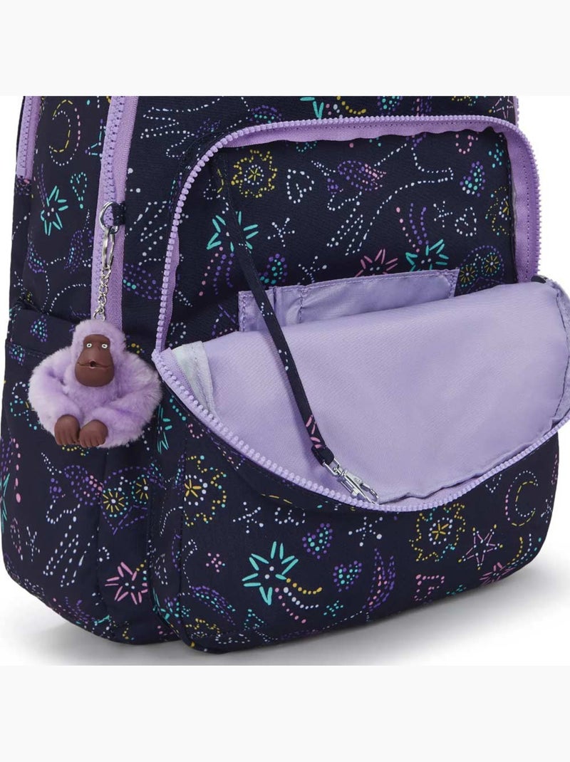 Rugzak Kipling SEOUL LAP Unicorn Star met vak voor computer 44 cm Multicolor - Kiabi