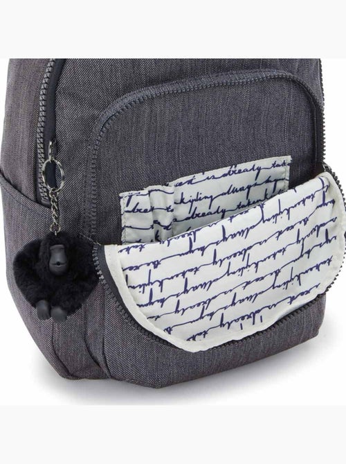 Rugzak Kipling Seoul S Active Denim 35 Cm - met vak protectrice voor tablet - Kiabi Rugzak Kipling Seoul S Active Denim 35 Cm - met vak protectrice voor tablet - Kiabi