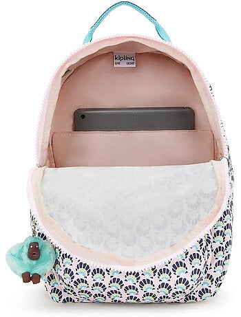Rugzak Kipling Seoul S Coquillages 35 cm - met vak voor tablet