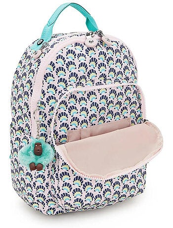 Rugzak Kipling Seoul S Coquillages 35 cm - met vak voor tablet