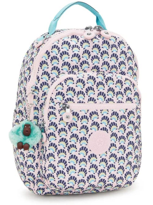 Rugzak Kipling Seoul S Coquillages 35 cm - met vak voor tablet - Kiabi Rugzak Kipling Seoul S Coquillages 35 cm - met vak voor tablet - Kiabi