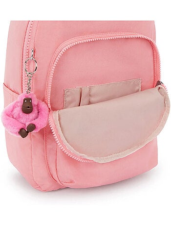 Rugzak Kipling Seoul S Coral Sea 35 cm - met vak protectrice voor tablet