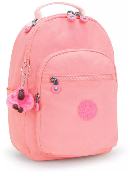 Rugzak Kipling Seoul S Coral Sea 35 cm - met vak protectrice voor tablet - Kiabi Rugzak Kipling Seoul S Coral Sea 35 cm - met vak protectrice voor tablet - Kiabi