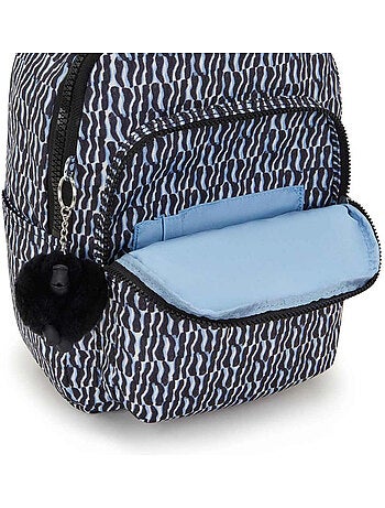 Rugzak Kipling Seoul S Holiday Waves 35 cm - met vak protectrice voor tablet