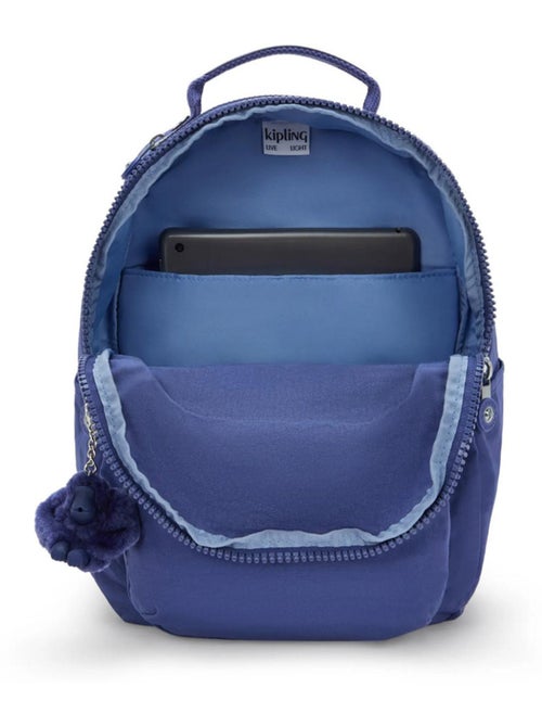 Rugzak Kipling Seoul S Ocean blue 35 cm - met vak protectrice voor tablet - Kiabi
