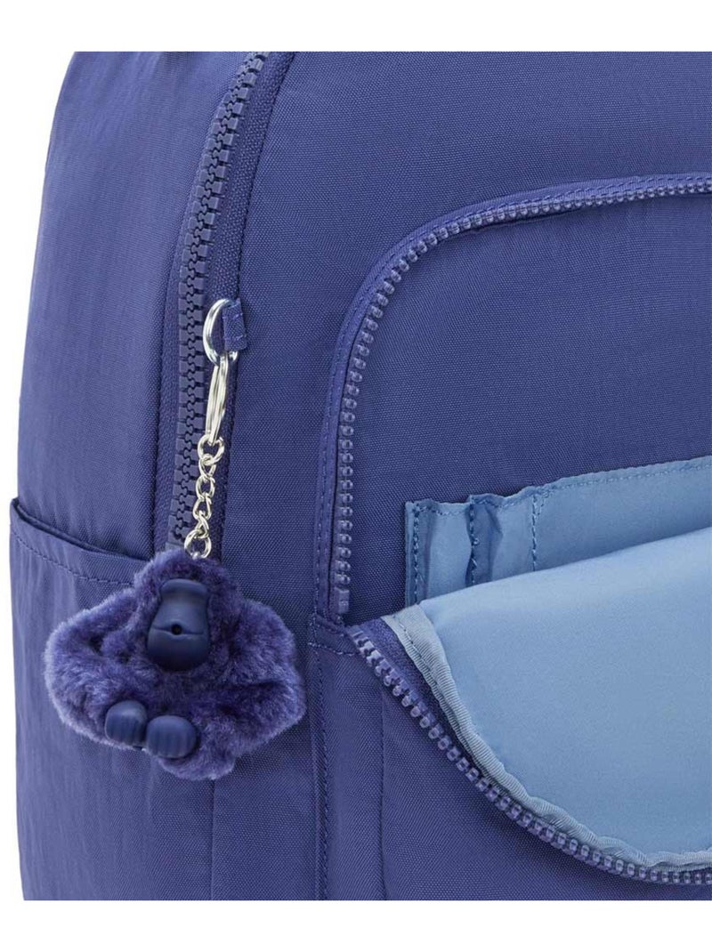 Rugzak Kipling Seoul S Ocean blue 35 cm - met vak protectrice voor tablet Blauw - Kiabi