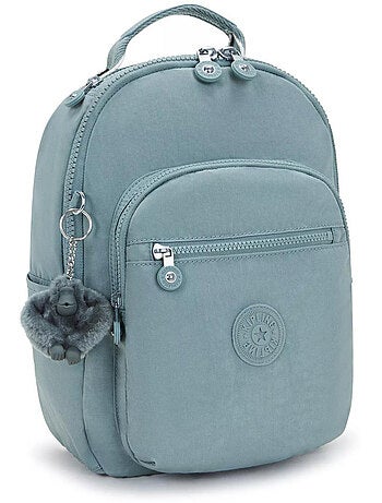 Rugzak Kipling Seoul S Relaxed Grey 35 cm - met vak protectrice voor tablet