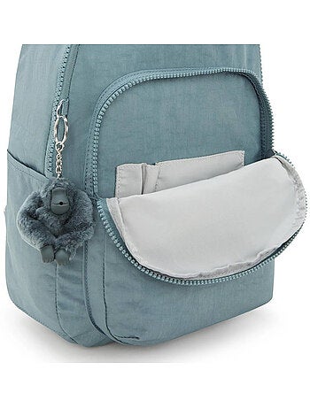 Rugzak Kipling Seoul S Relaxed Grey 35 cm - met vak protectrice voor tablet