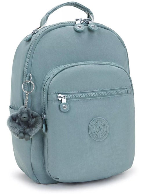 Rugzak Kipling Seoul S Relaxed Grey 35 cm - met vak protectrice voor tablet - Kiabi