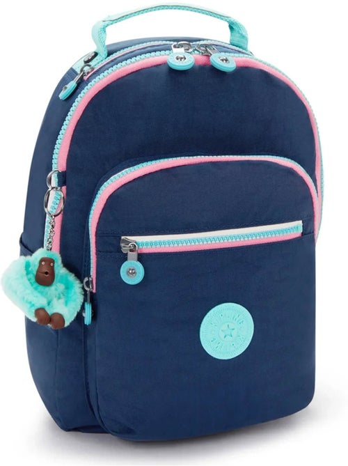 Rugzak Kipling Seoul S Resort Navy 35 cm - met vak protectrice voor tablet - Kiabi