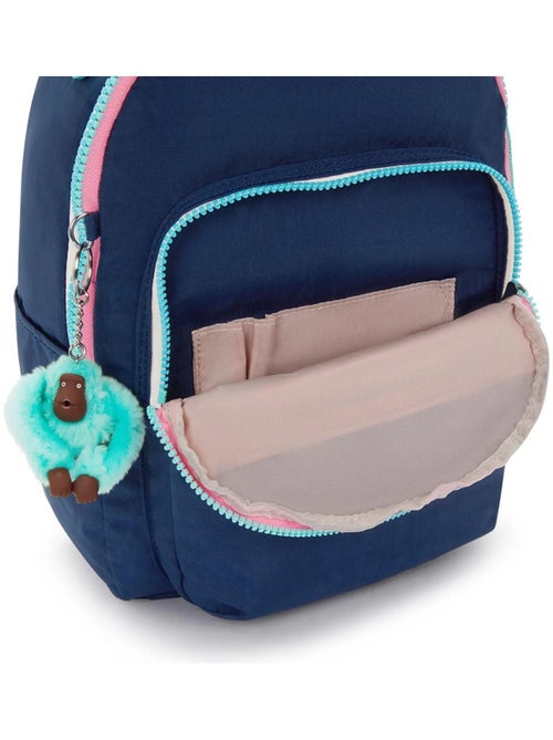 Rugzak Kipling Seoul S Resort Navy 35 cm - met vak protectrice voor tablet - Kiabi