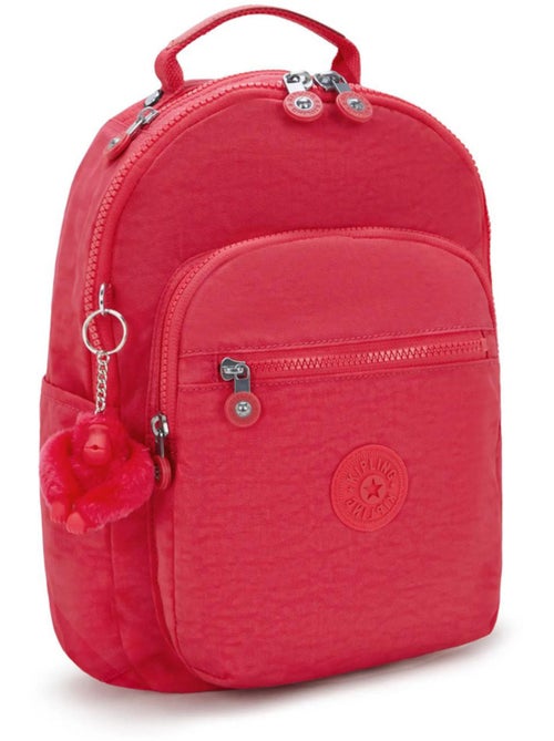 Rugzak Kipling Seoul S Resort Pink 35 cm - met vak protectrice voor tablet - Kiabi Rugzak Kipling Seoul S Resort Pink 35 cm - met vak protectrice voor tablet - Kiabi