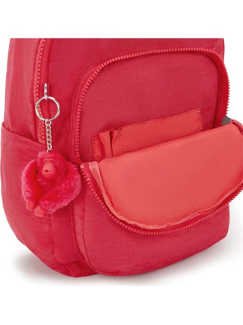 Rugzak Kipling Seoul S Resort Pink 35 cm - met vak protectrice voor tablet - Kiabi Rugzak Kipling Seoul S Resort Pink 35 cm - met vak protectrice voor tablet - Kiabi