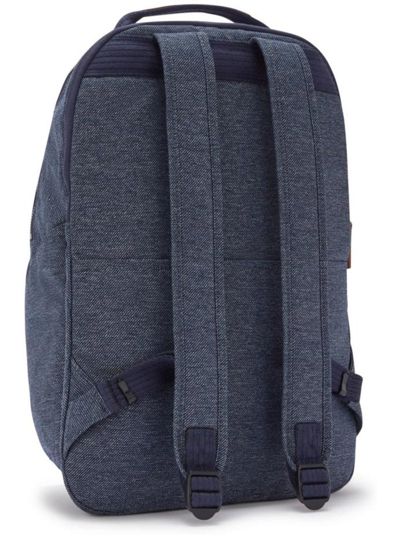 Rugzak Kipling Troy 23 L met laptopvak 15 inch Blauw - Kiabi