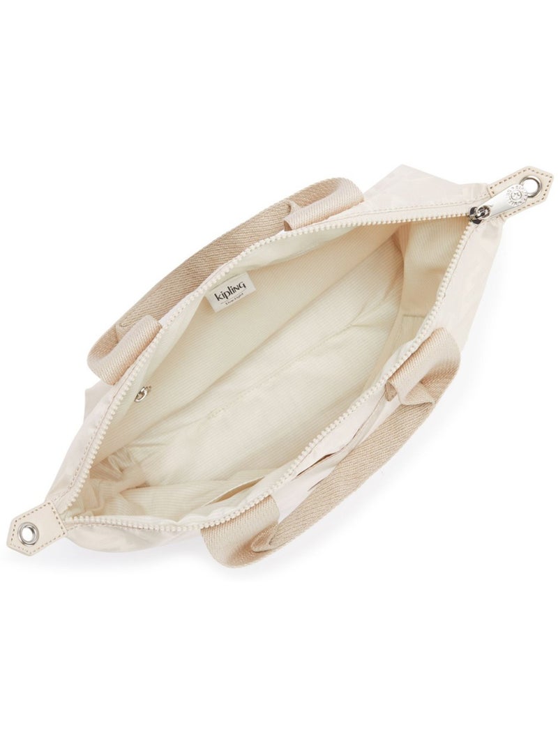 Rugzak – Klein KALA MINI – 37 cm – Kipling Wit Beige - Kiabi
