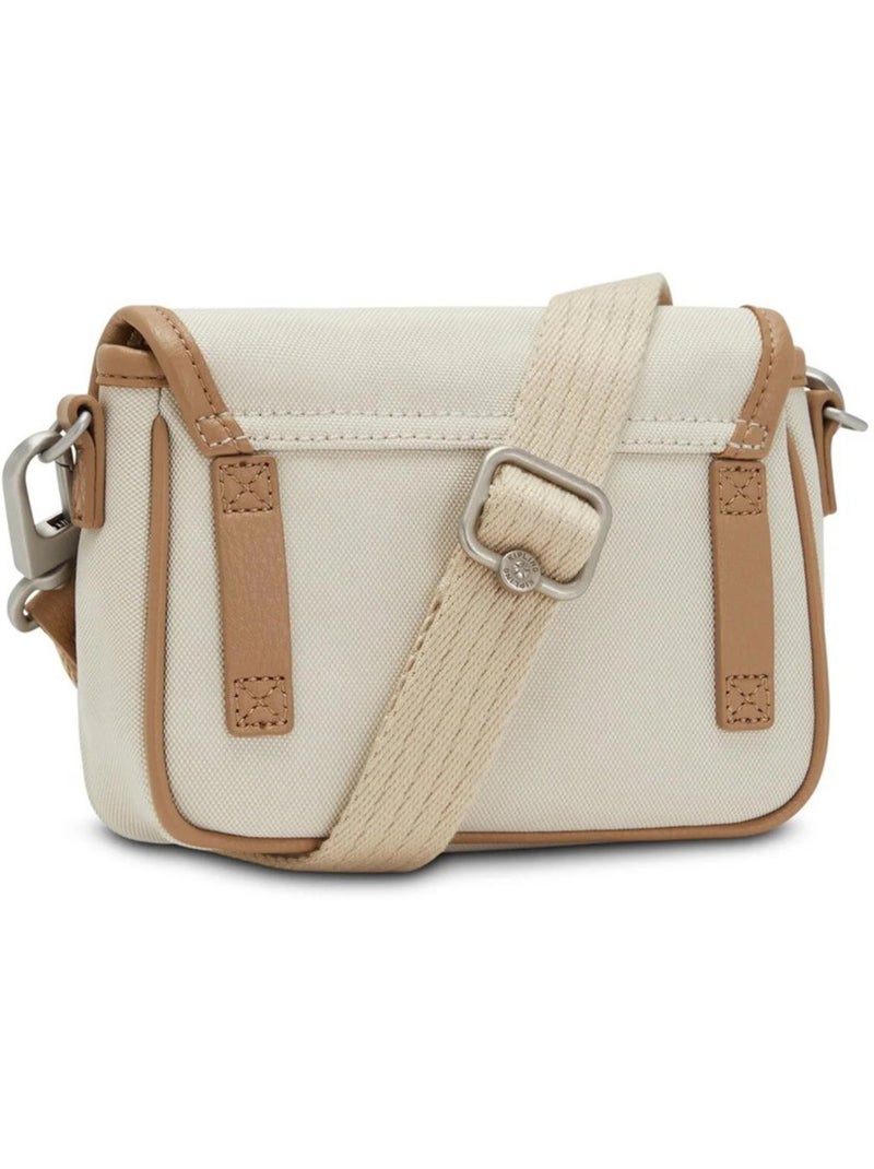 Rugzak – Klein met schouderband INAKI S, om te zetten in heuptas – Kipling Wit Bruin - Kiabi