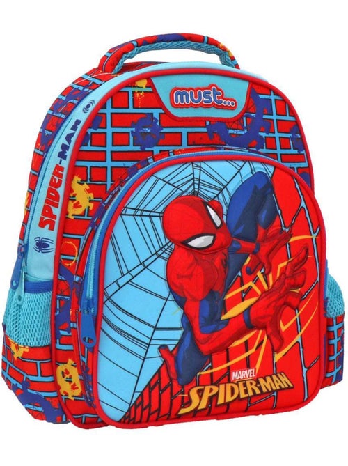 Rugzak kleuters polyester motief brique Spider – Man - Kiabi