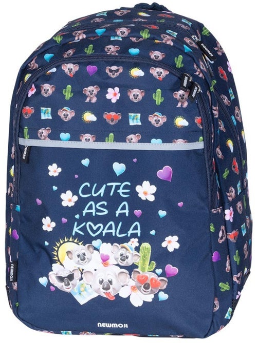 Rugzak koala NEWMOJI 43 cm met 2 vakken met ritssluiting - Kiabi Rugzak koala NEWMOJI 43 cm met 2 vakken met ritssluiting - Kiabi