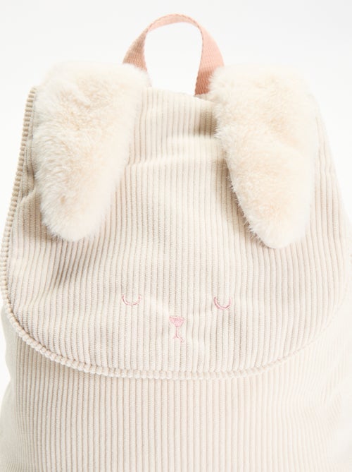 Rugzak met dierenlook en oren - Kiabi