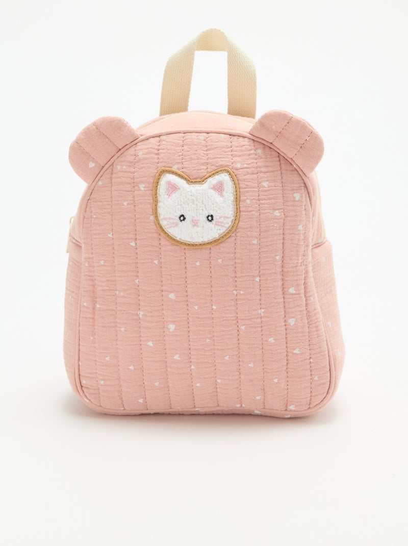 Rugzak met dierenmotief Rose - Kiabi