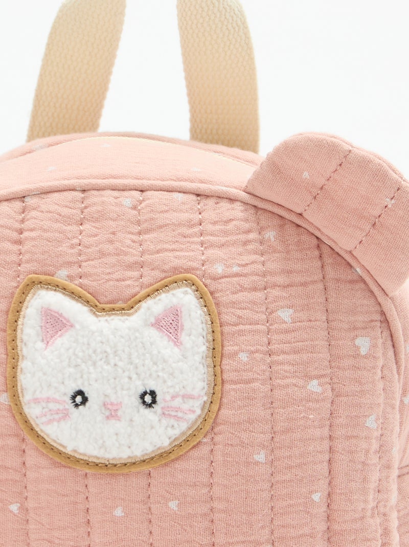 Rugzak met dierenmotief Rose - Kiabi